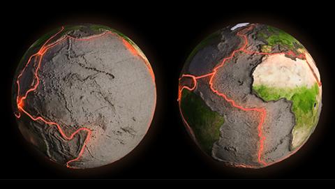 Une couche carbonatée sous les océans à l’origine de la tectonique des plaques moderne ? Une couche carbonatée sous les océans à l’origine de la tectonique des plaques moderne ?