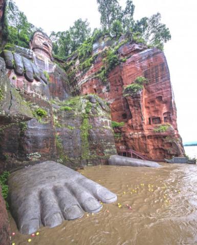 Leshan Giant Buddha août 2020